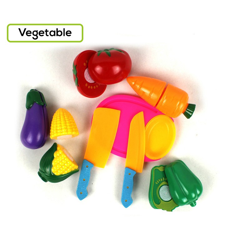 ET 804 Kitchen Vegetable Food Cutting Toys As Picture